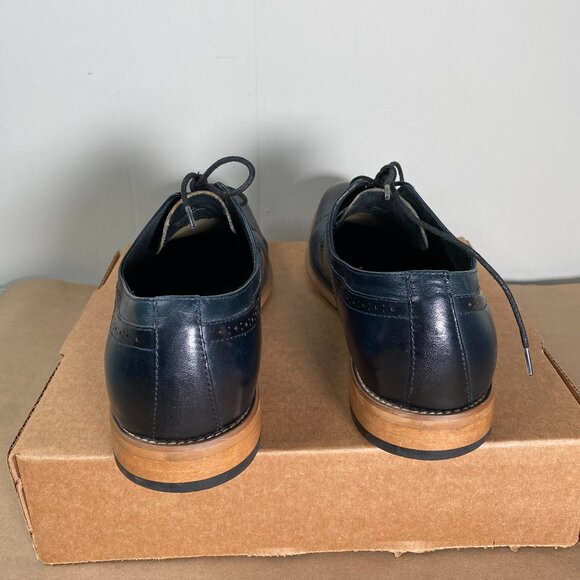 Stacy Adams Dickinson Cap Toe Oxford Shoes Men\'s 10M Black 25066